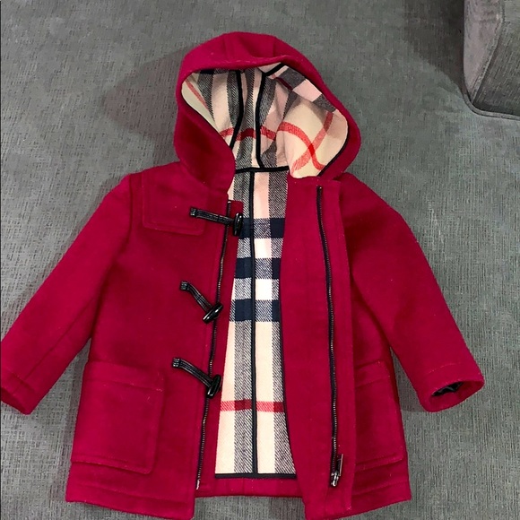 BURBERRY TODDLER PEA COAT